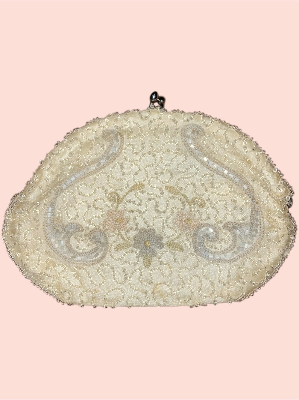 Vintage Beaded Coin Purse